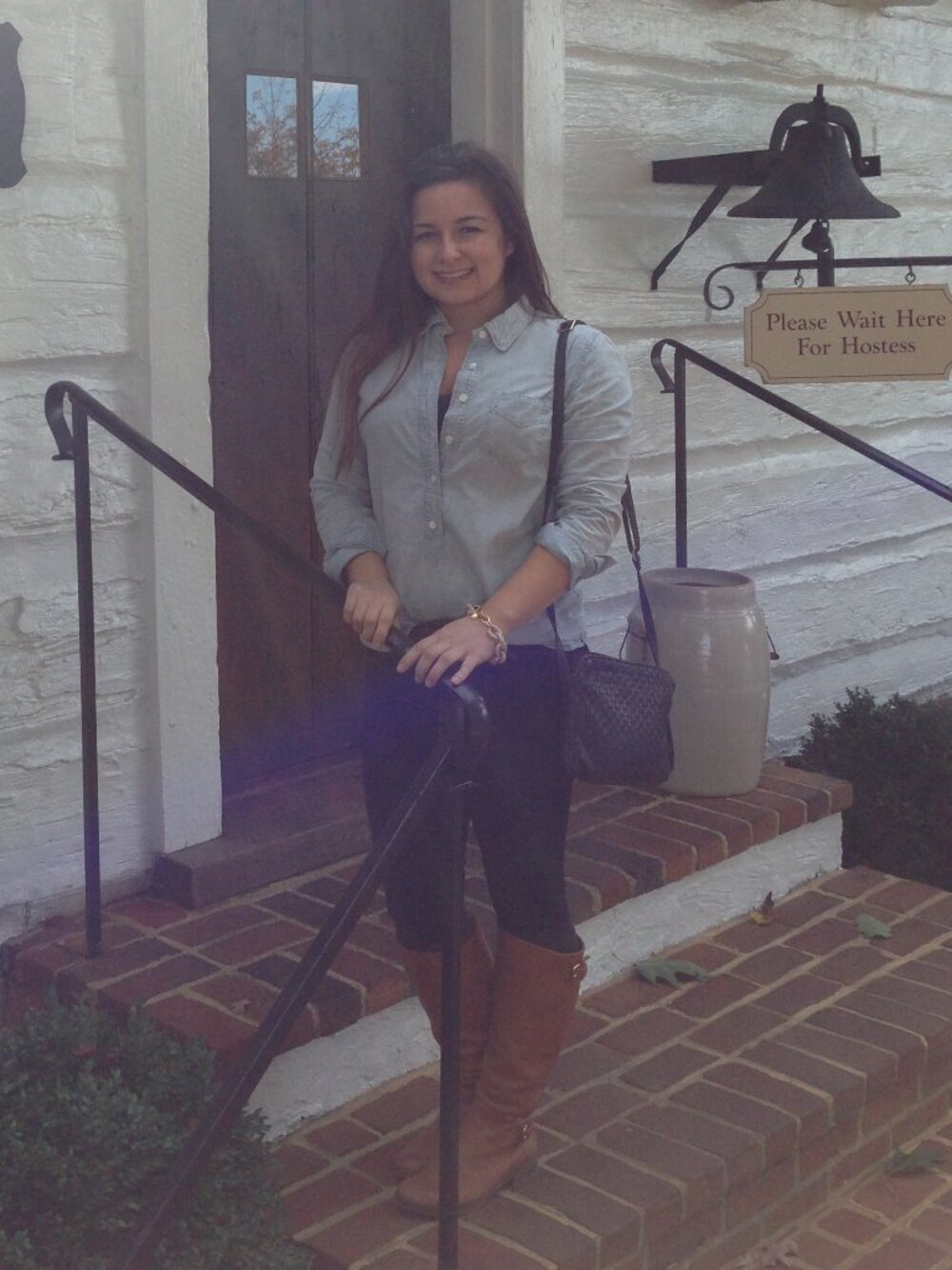 J. Crew Brown Leather Riding Boots